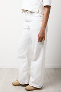 Ecru Wide Leg Jeans (1)