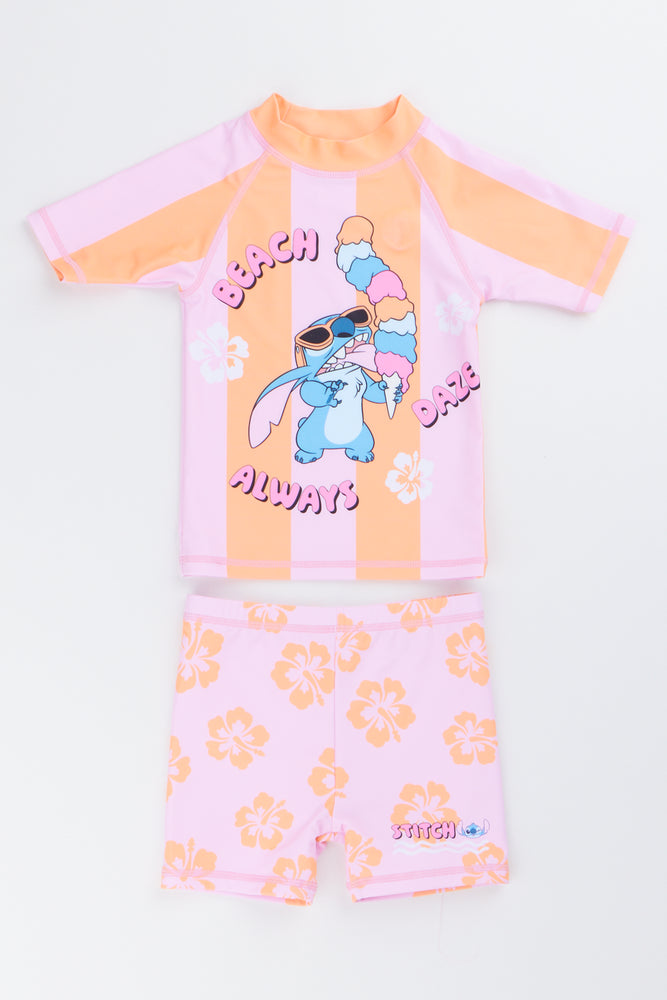Stitch Print UV Swim Set