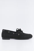 Black Suede Boat Shoes (1)