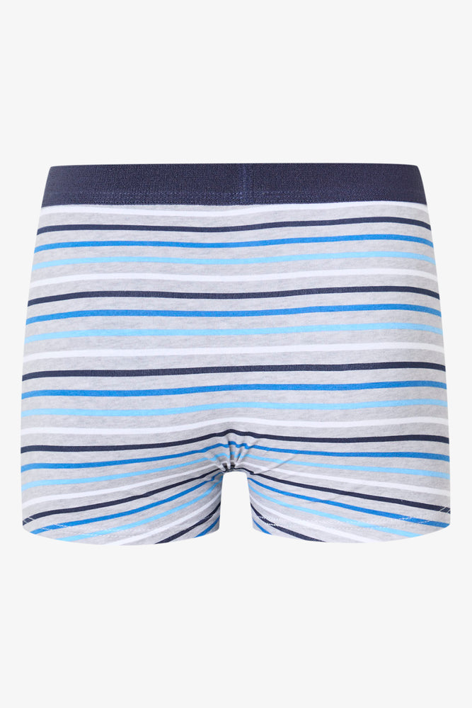 3 Pack Printed Striped Boxers (2)