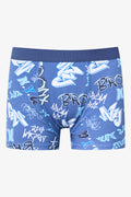 3 Pack Printed Striped Boxers (3)