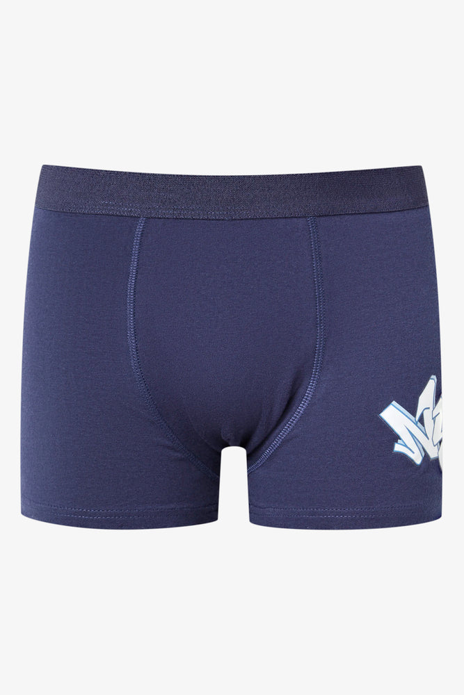 3 Pack Printed Striped Boxers (4)