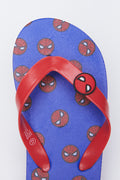 Red Spider-Man Printed Flip Flops (5)