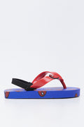 Red Spider-Man Printed Flip Flops (7)