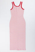 Red Stripe Bodycon Dress (2)