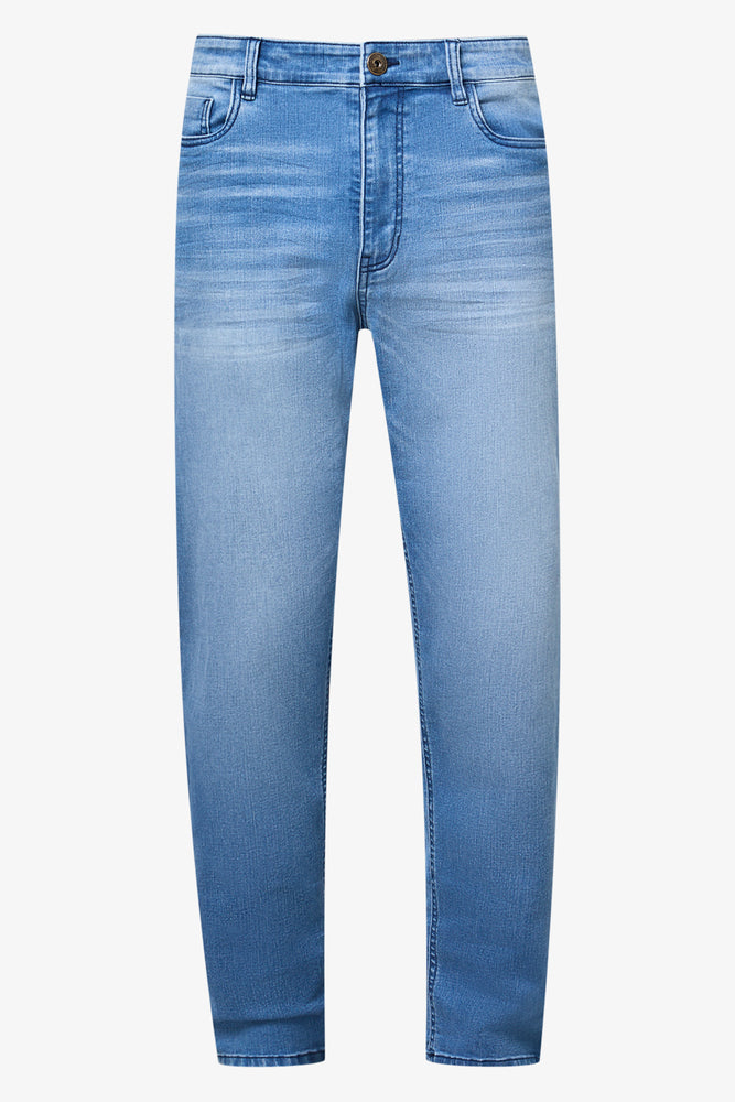 Blue Light Wash Slim Fit Jeans