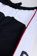 Black & White Colourblocked Drawstring Joggers (1)