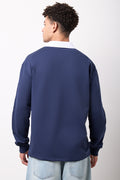 Navy London Rugby Style Shirt (2)