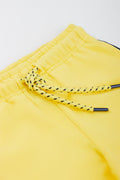 Yellow Fleece Shorts (1)