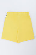 Yellow Fleece Shorts (2)
