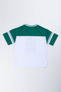Green White Varsity Sports T-Shirt (2)