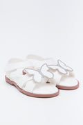 White Butterfly Sandals
