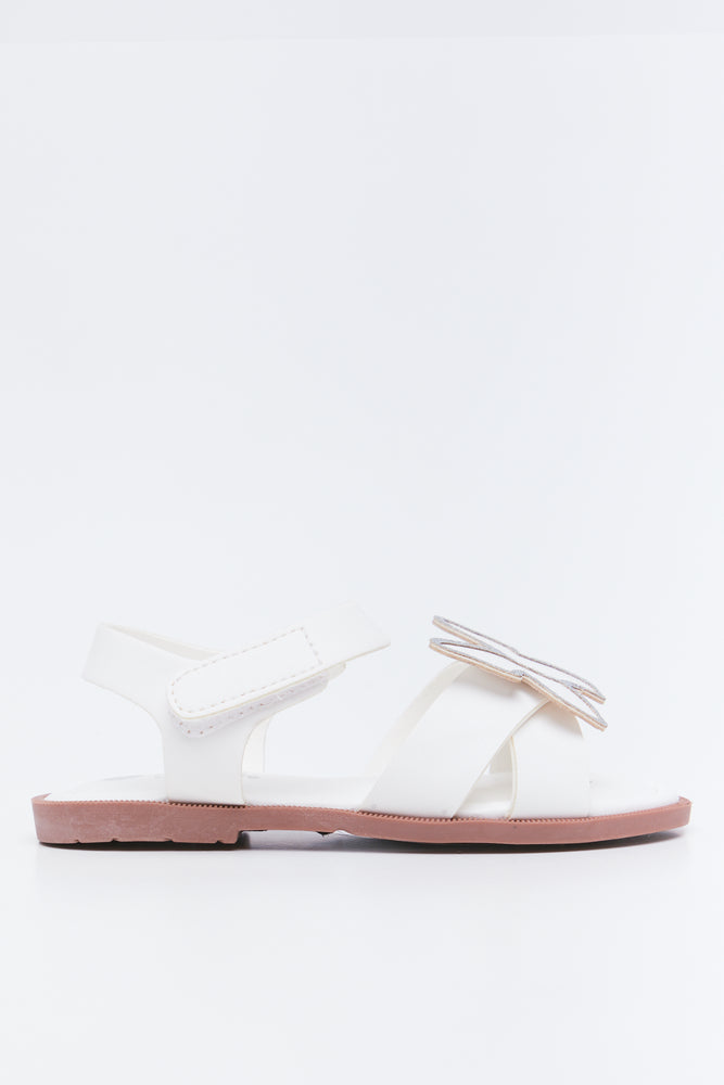 White Butterfly Sandals (1)