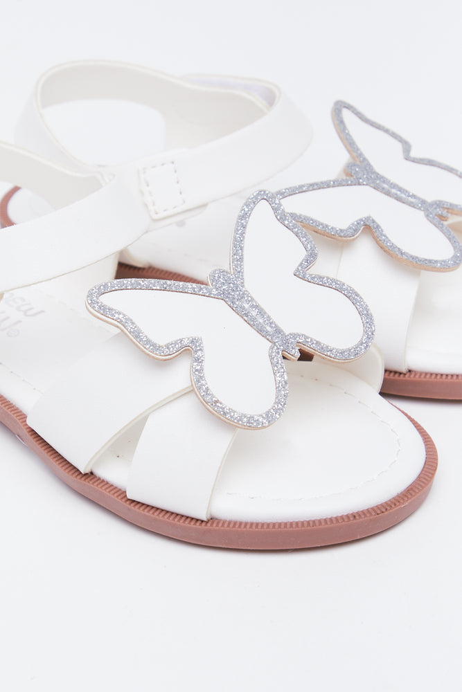 White Butterfly Sandals (2)