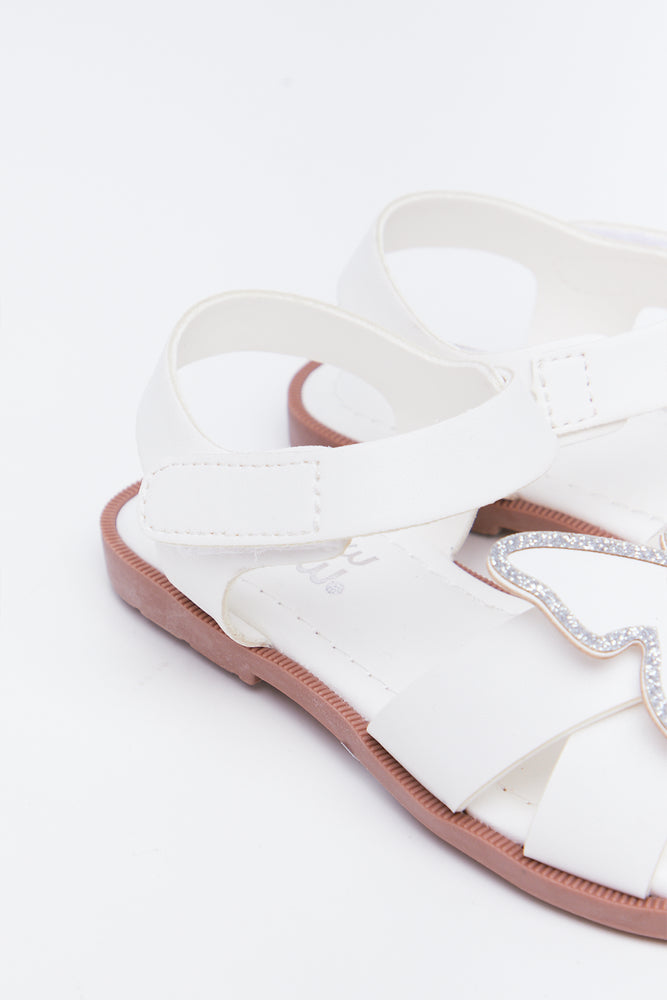White Butterfly Sandals (3)
