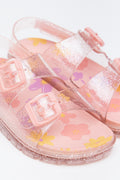 Orange Strappy Sandals (2)