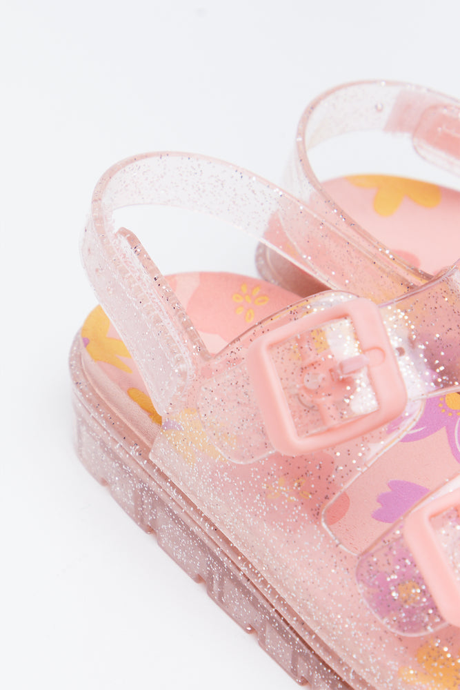 Orange Strappy Sandals (3)