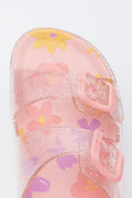 Orange Strappy Sandals (4)