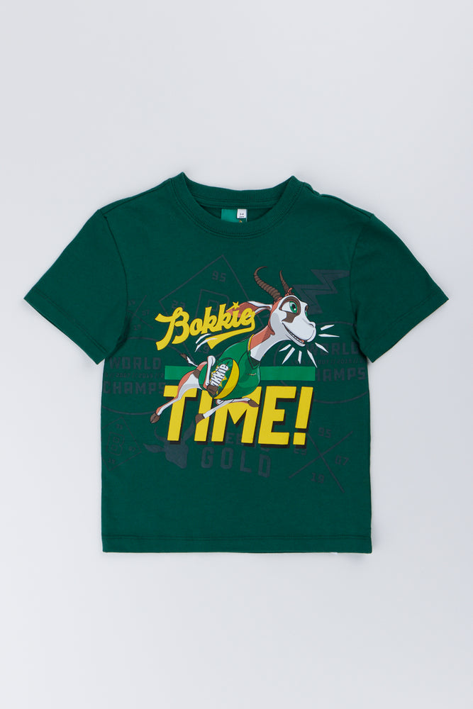 Dark Green Bokkie Graphic T-Shirt