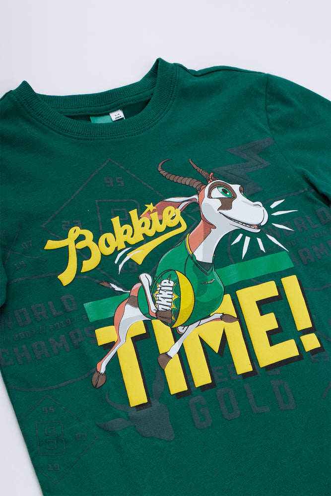 Dark Green Bokkie Graphic T-Shirt (1)