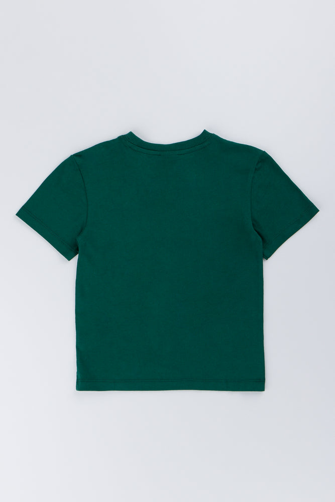 Dark Green Bokkie Graphic T-Shirt (2)