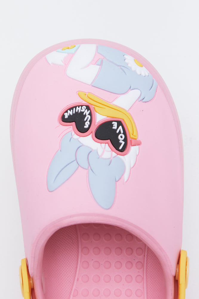 Pink Minnie & Daisy Clogs (4)