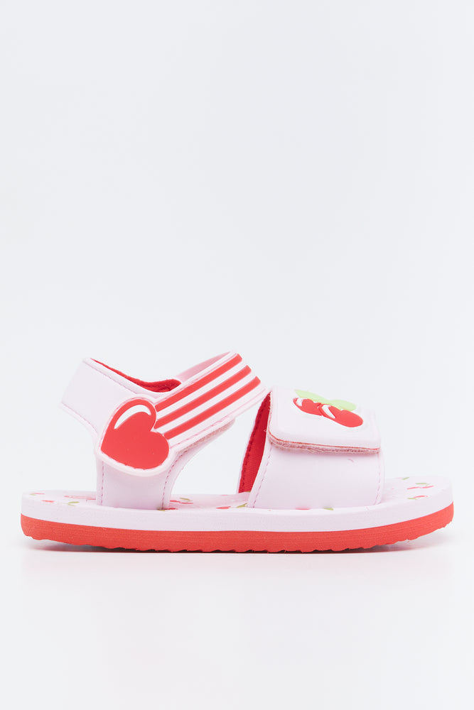 Pink Cherry Utility Sandals (1)