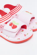 Pink Cherry Utility Sandals (2)