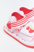 Pink Cherry Utility Sandals (3)