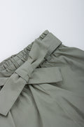 Fatigue Belted Poplin Shorts (1)
