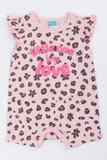 Pink Little One Big Love Romper