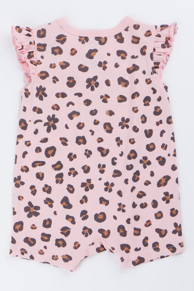 Pink Little One Big Love Romper (2)