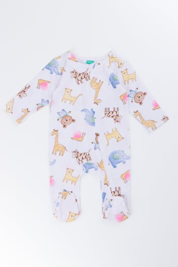 Animal Print Babygrow