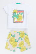 White Lemon Print Sunny Playset