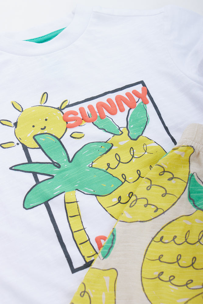 White Lemon Print Sunny Playset (1)