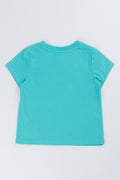 Turquoise Heart Pocket T-Shirt (2)