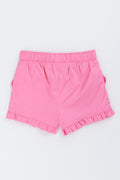 Pink Frilly Casual Shorts (2)