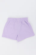Lilac Knit Heart Pocket Shorts (2)
