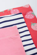 3 Pack Strawberry Cycle Shorts (1)