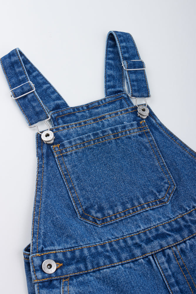 Mid Blue Carpenter Dungarees (1)