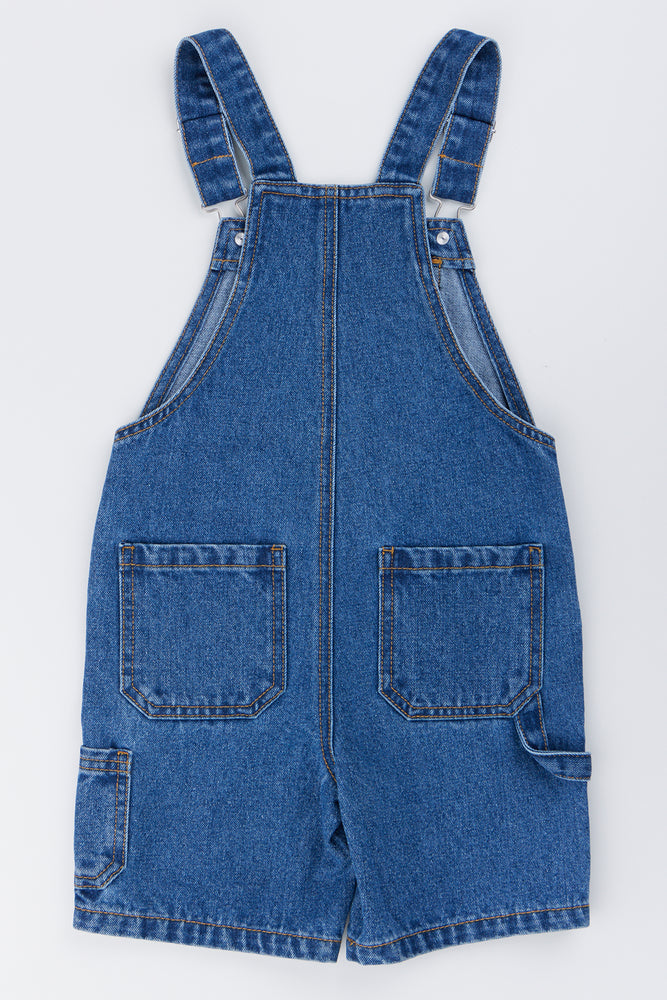 Mid Blue Carpenter Dungarees (2)