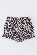 Leopard Print Frilly Shorts