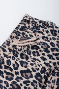 Leopard Print Frilly Shorts (1)