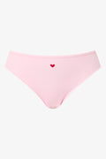 3 Pack Heart Print Brazilian Panties (3)