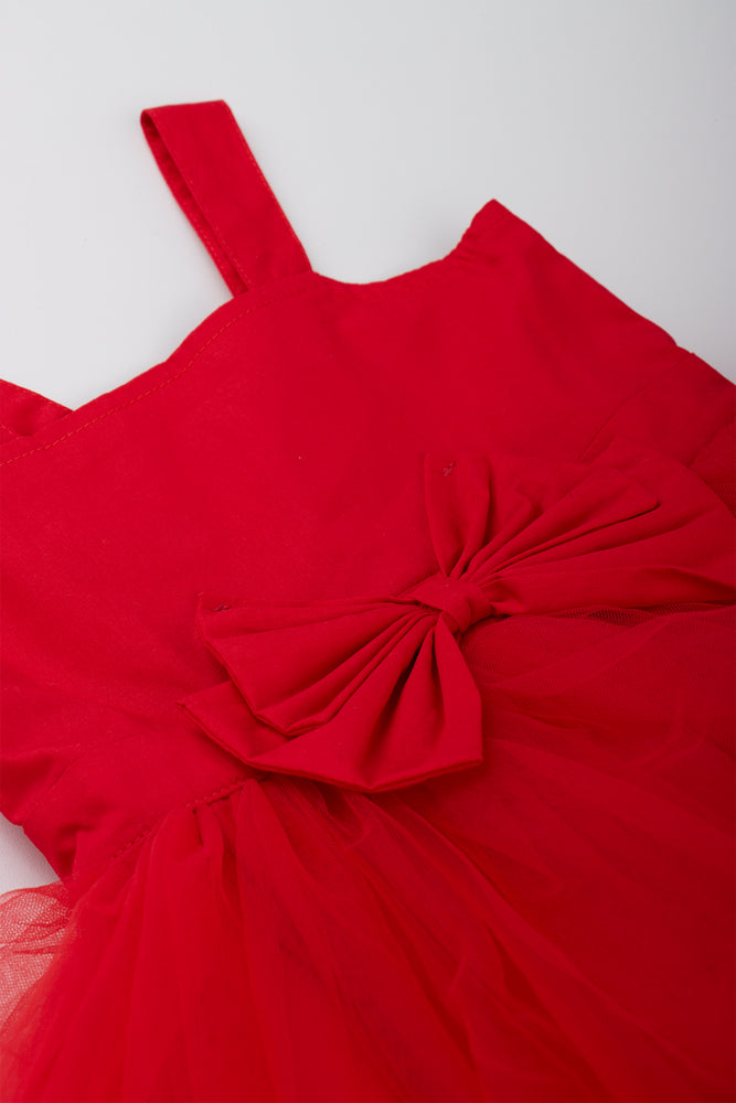 Red Occasion Party Dress (1)
