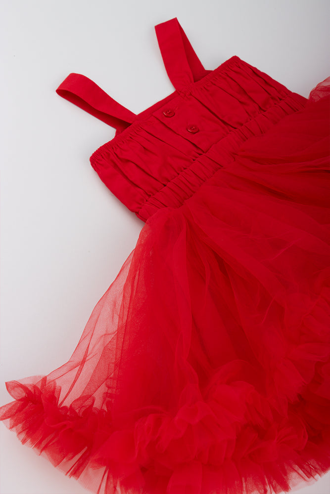 Red Occasion Party Dress (2)