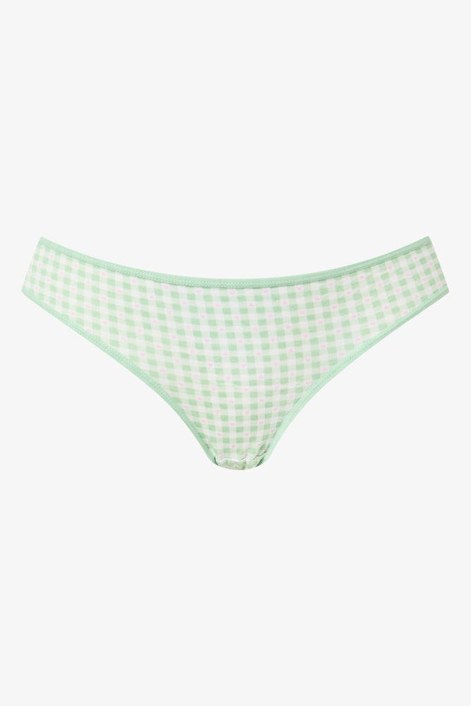 3 Pack Gingham Floral Bikini (4)