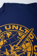 Navy Printed Adventure T-Shirt (1)
