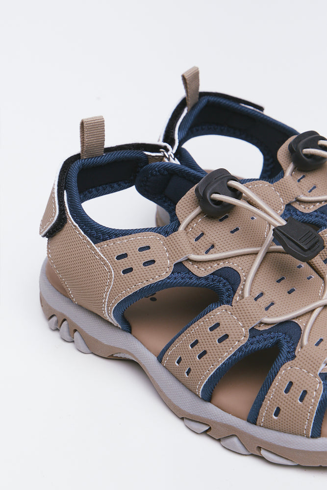 Stone Closed Toe Adventure Sandals (3)