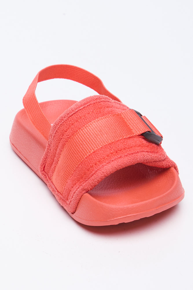 Orange Utility Slide Sandals (5)